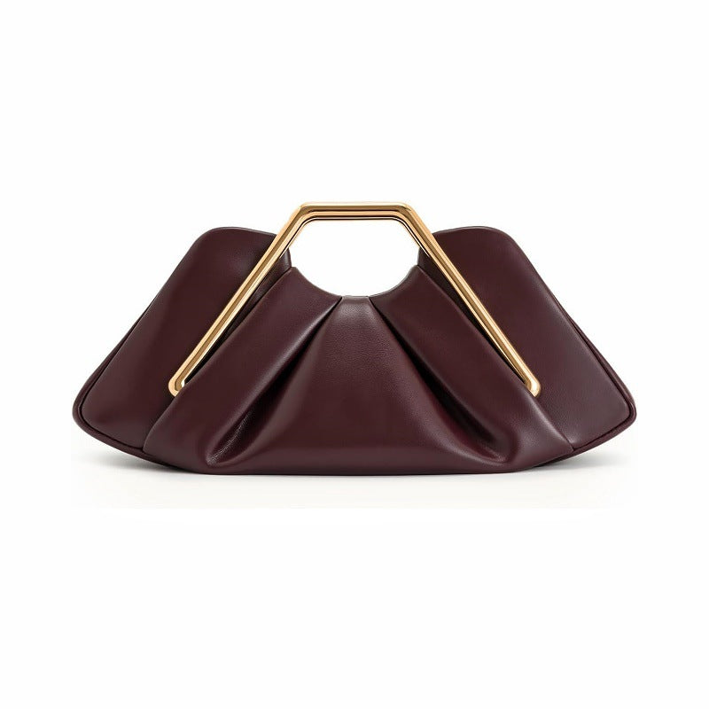 Designer handbag with unique handle Kalsten