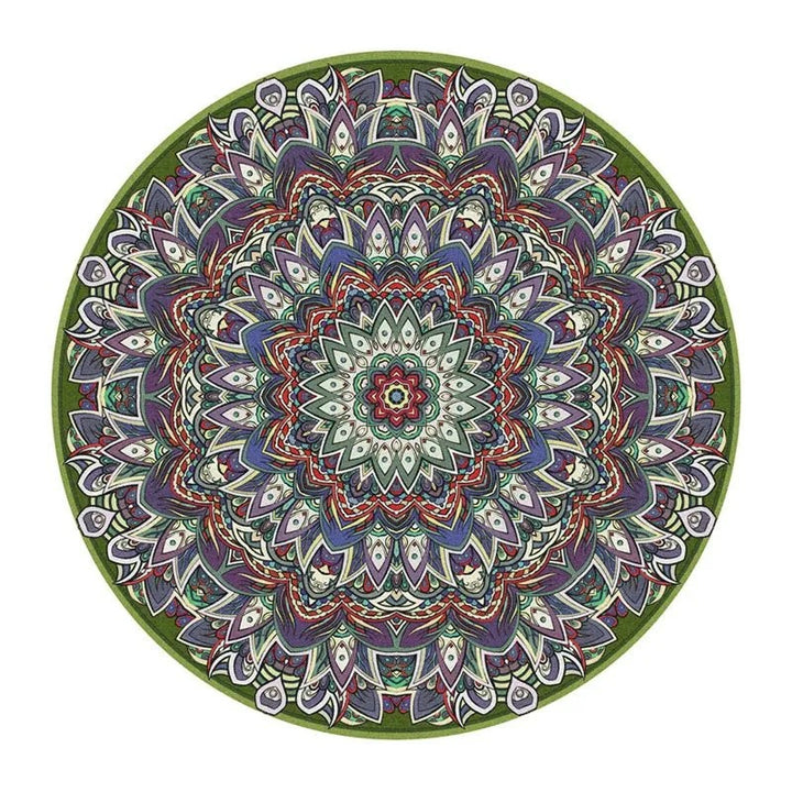 Artistic Mandala Design Area Rug