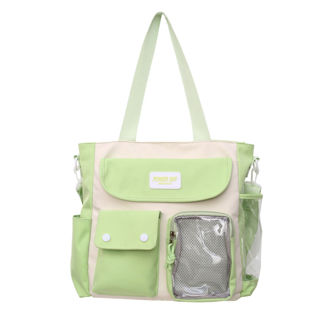 Multi-Pocket Utility Tote Bag Kalsten