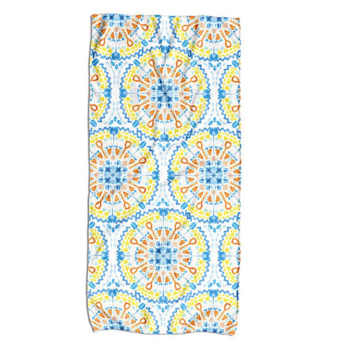 Beach blanket with creative art design Kalsten