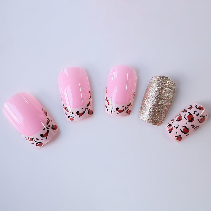 Artistic Animal Print Nail Art Enhancements Kalsten