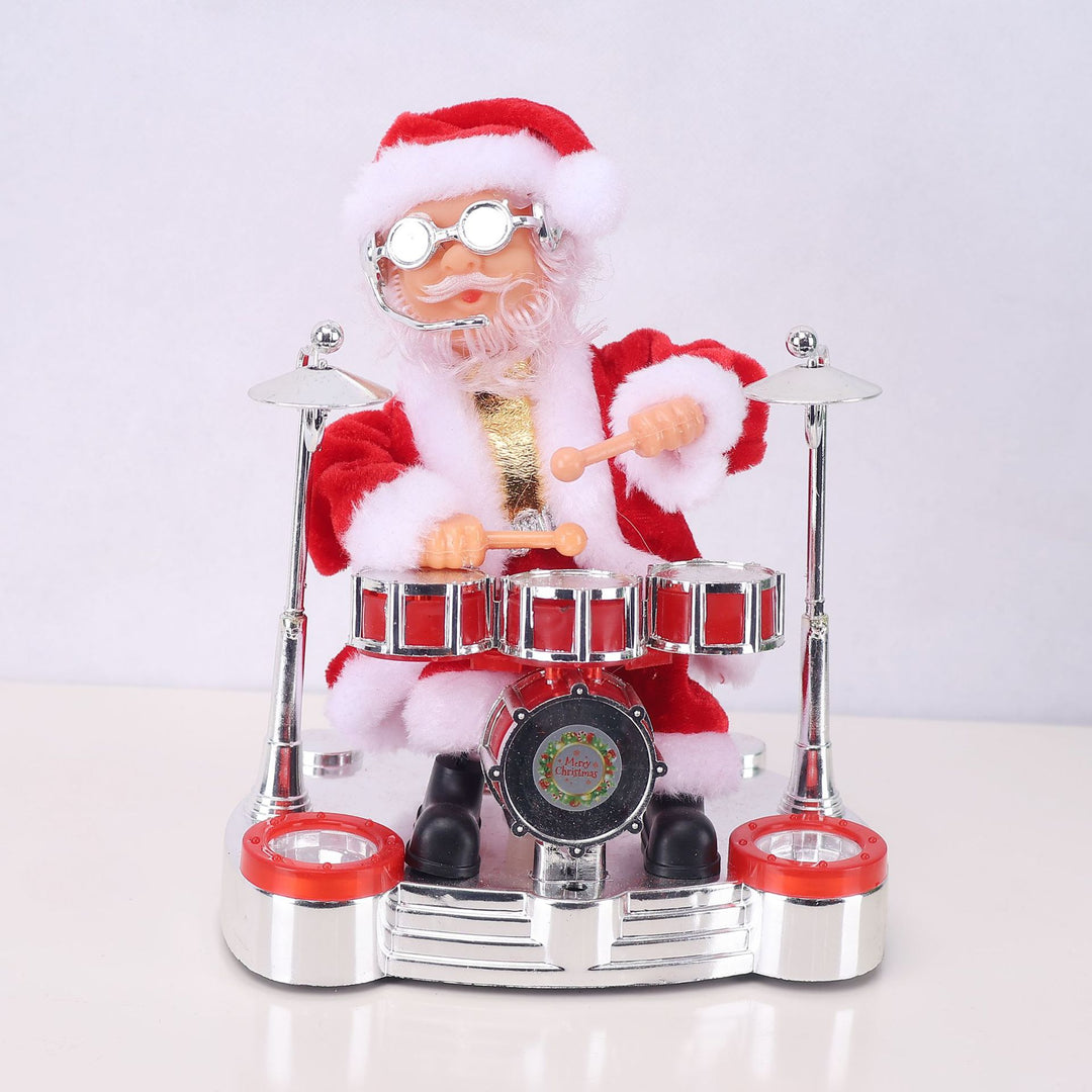 Decorative Santa Claus figure with candy