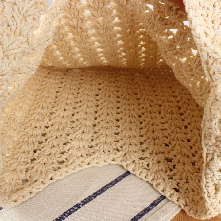 Fashionable mesh tote bag with elegant drawstring Kalsten