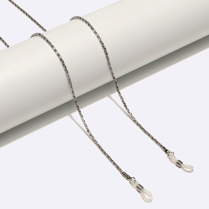 Elegant Heart-Shaped Pearl Chain Eyewear Holder Kalsten