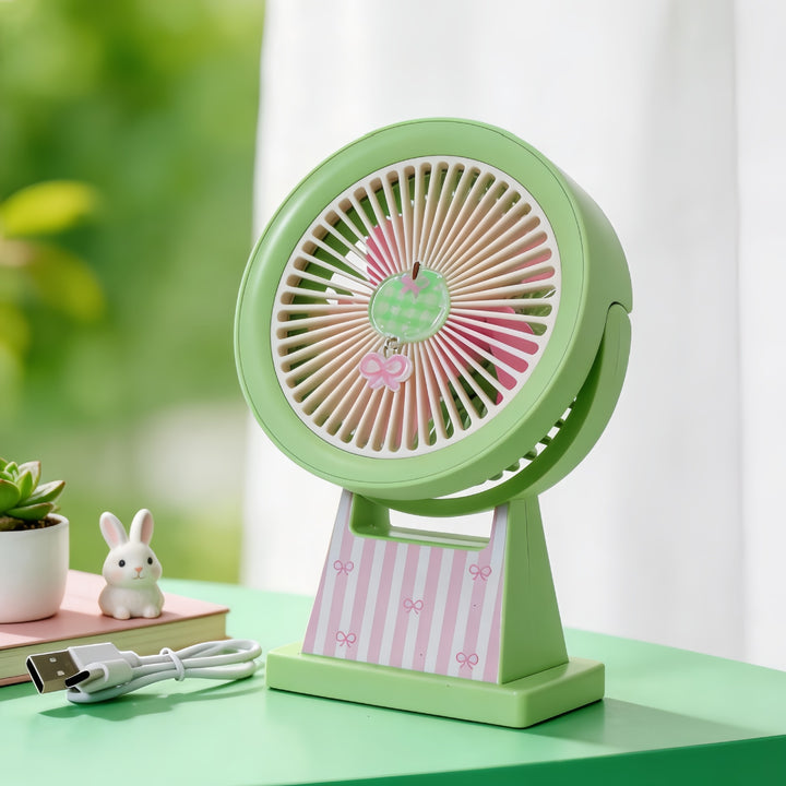 Ladies portable USB table fan with cute animal design Kalsten