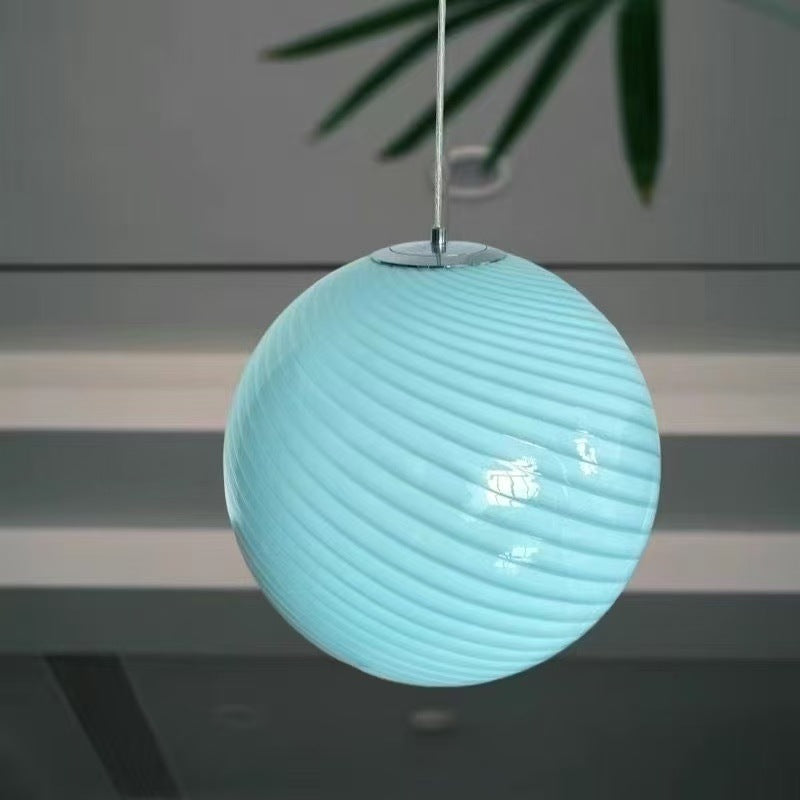 Elegant Sculptural Pendant Light