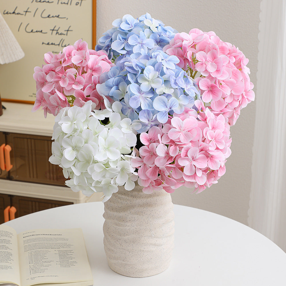 Artificial Hydrangea Branch