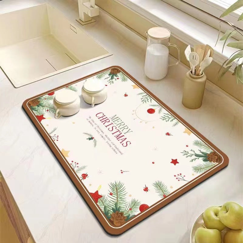Floral Patterns Kitchen Mat Kalsten