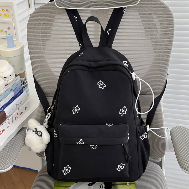 Stylish Embroidered Casual Backpack Kalsten 1791205607