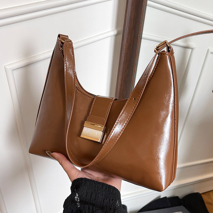 Modern Vegan Leather Hobo Bag