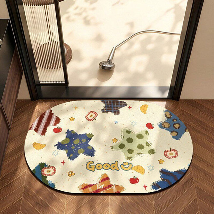 Decorative Polka Dot Area Mat