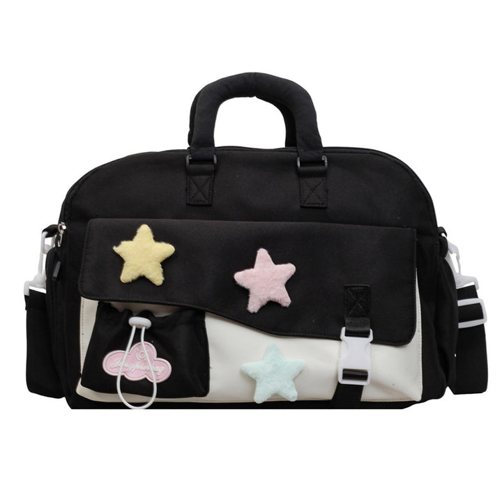 Decorative Star-Appliqué Travel Bag Kalsten