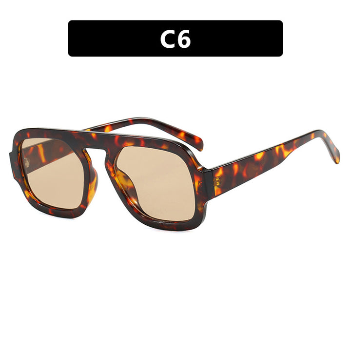 Women's trendy sunglasses with distinct angular design and UV protection Kalsten