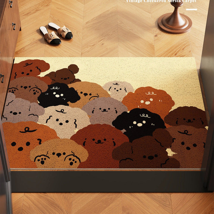 Cute Animals Themed Decorative Area Mat