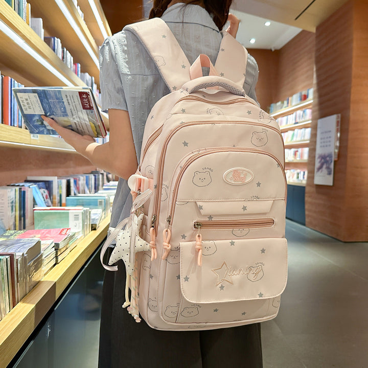 Cute Character-Printed Casual Backpack Kalsten