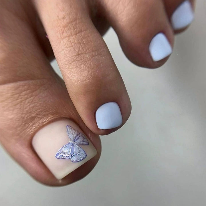 Nail art set with holographic effect Kalsten