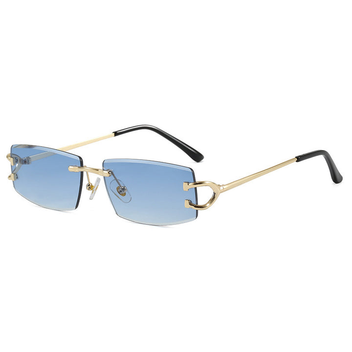 Women Elegant Minimalist Sunglasses with Unique Metal Details Kalsten