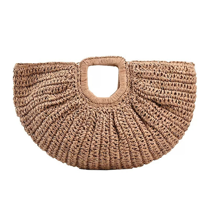 Designer Bast handbag with unique cut Kalsten