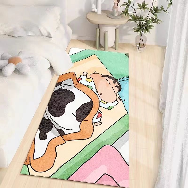 Cartoon-Themed Plush Area Rug