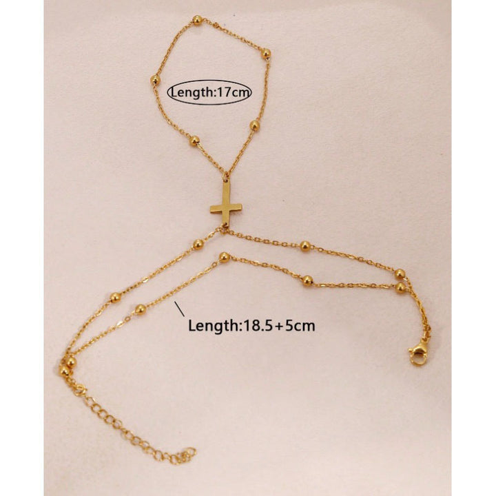 Elegant Cross Bracelet by Kalsten