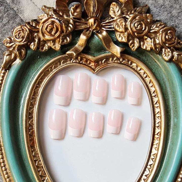 French Tip Press-On Nail Kit