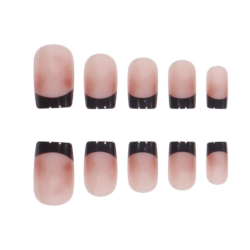 Elegant Ombre French Tip Press-On Nails Kalsten