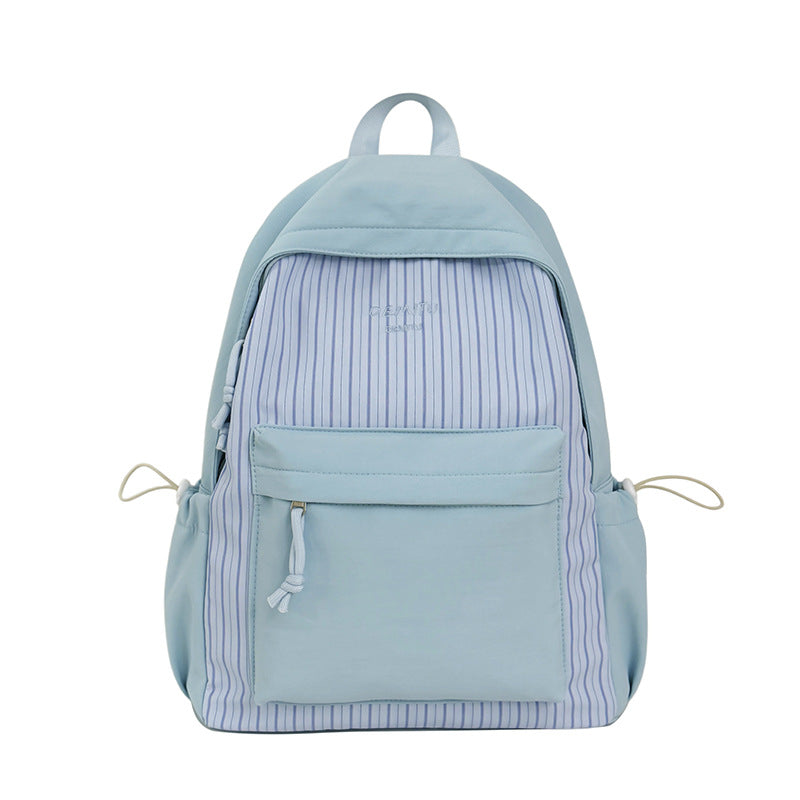 Casual Stripe Patterned Backpack Kalsten