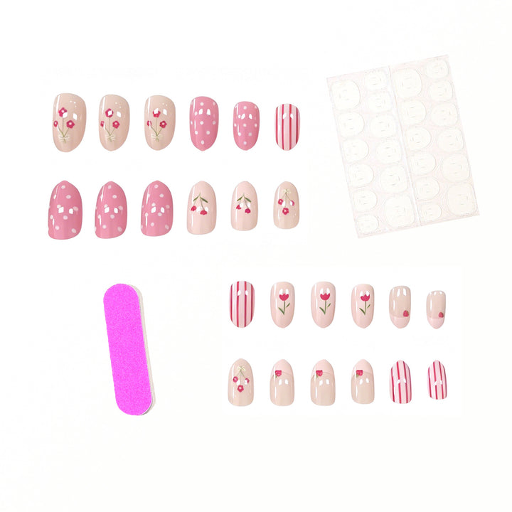 Floral Theme Nail Art Set Kalsten