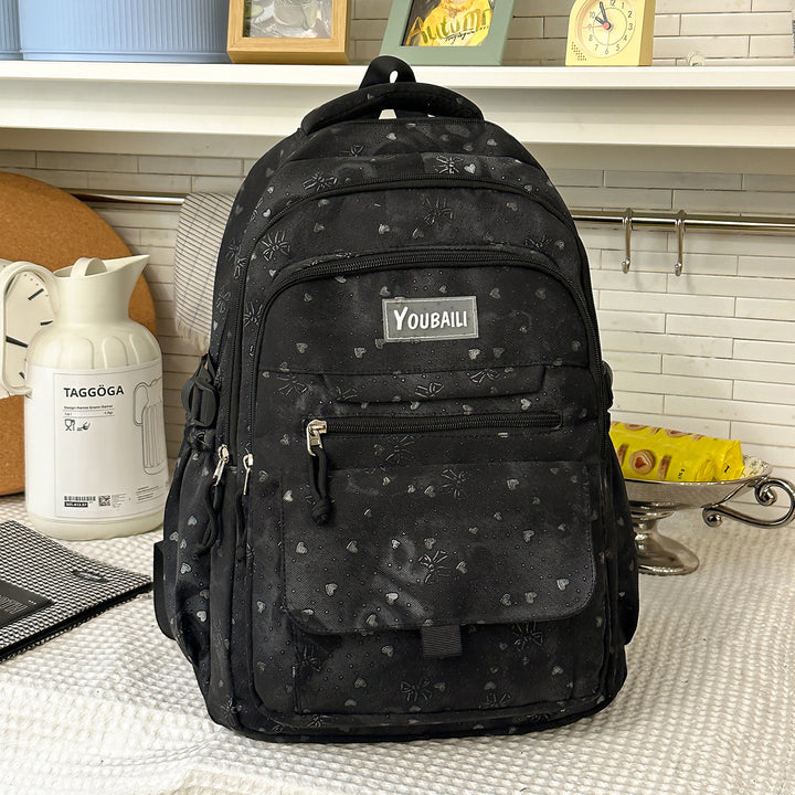 Charming Floral Print Backpack Kalsten