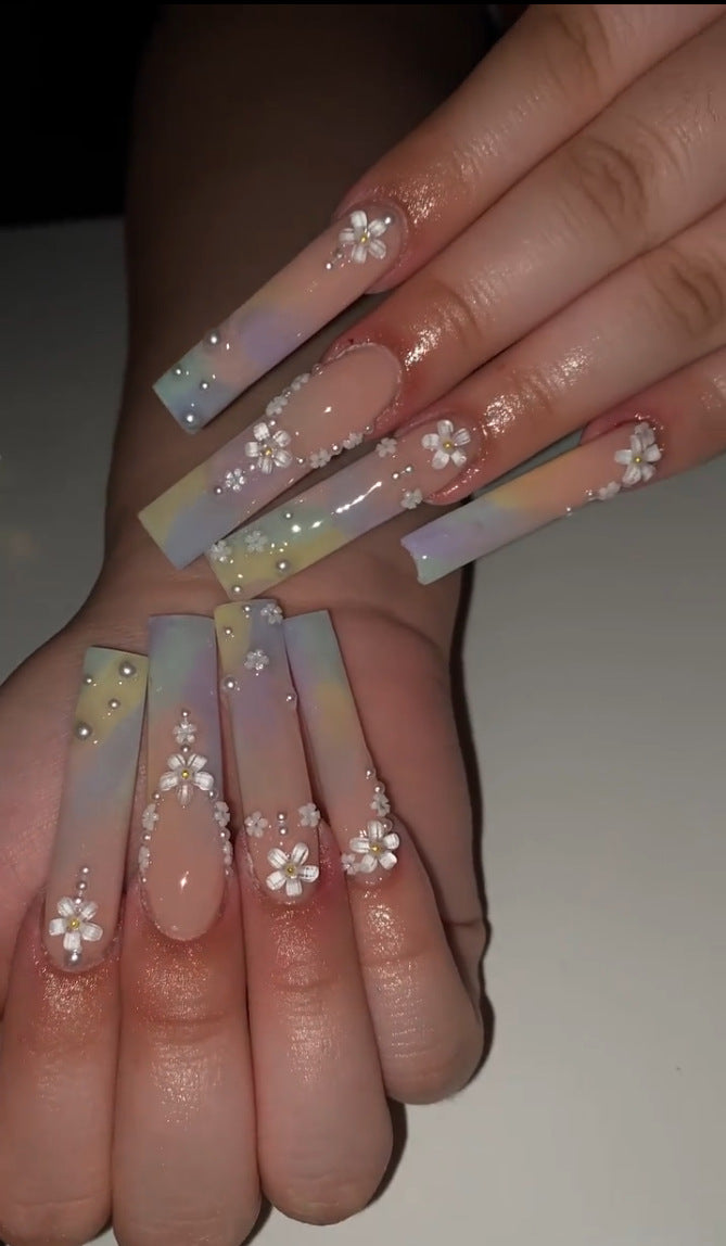Floral-Inspired Press-On Nail Set Kalsten 1789085994
