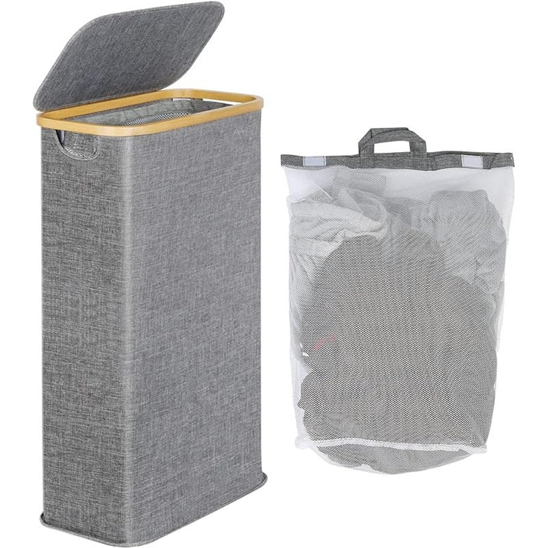 High-quality laundry basket with removable and washable inner bag Kalsten