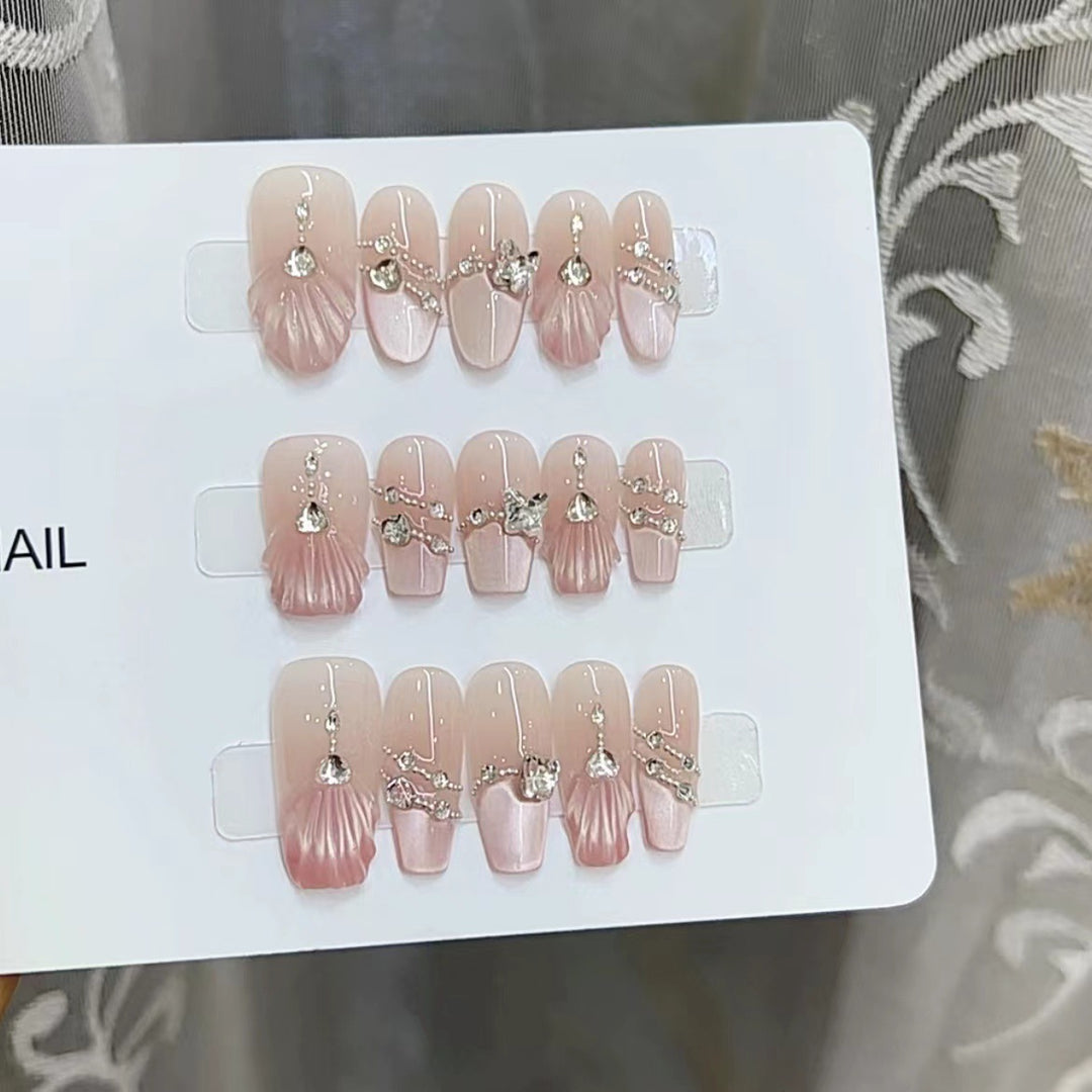 Decorative Acrylic Press-On Nail Art Set Kalsten