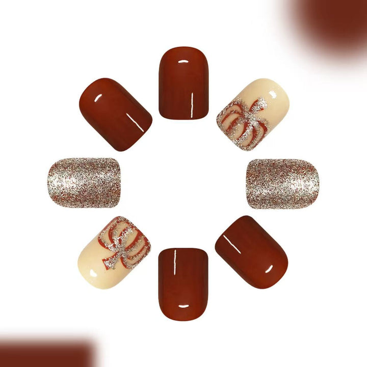 Decorative Press-On Nail Set