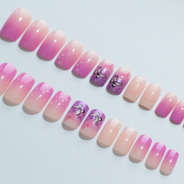 Artistic Butterfly Nail Art Kit