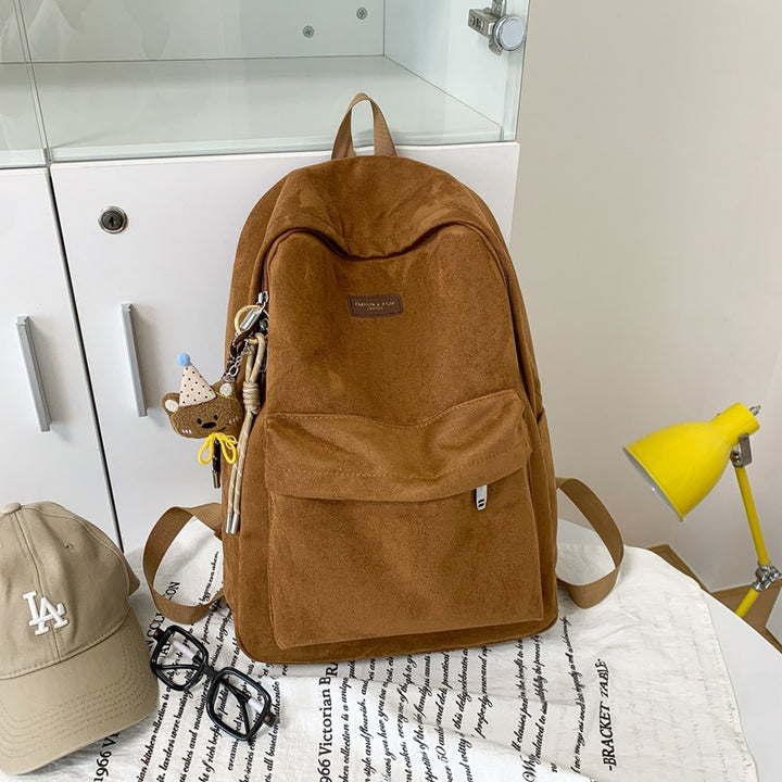 Stylish Suede Backpack Kalsten