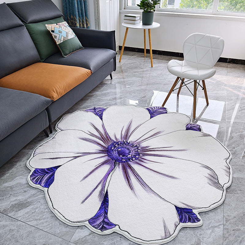 Floral-Shaped Area Rug Kalsten
