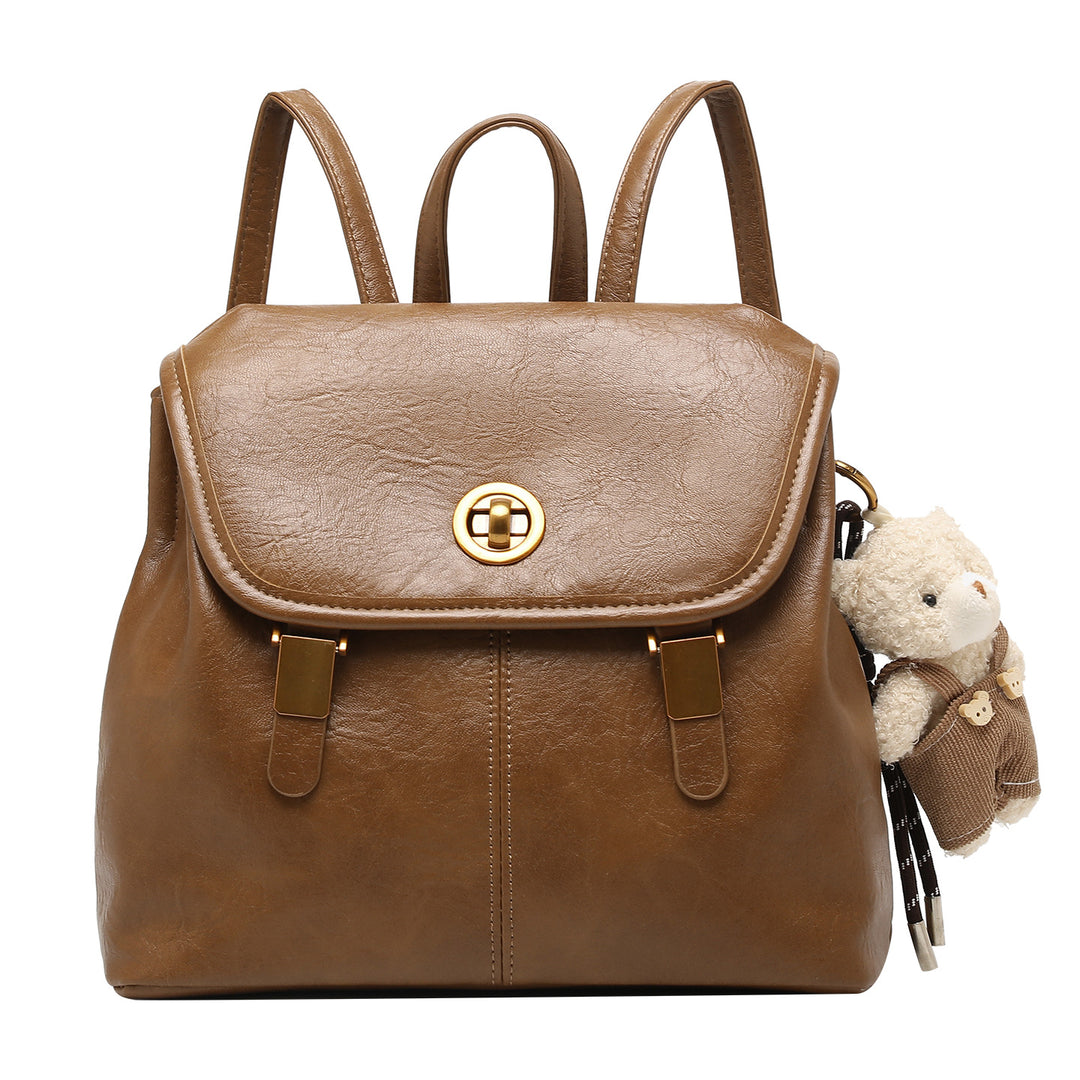 Chic Retro Structured Backpack