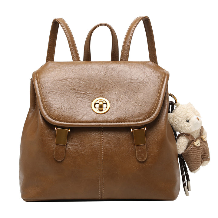Chic Retro Structured Backpack