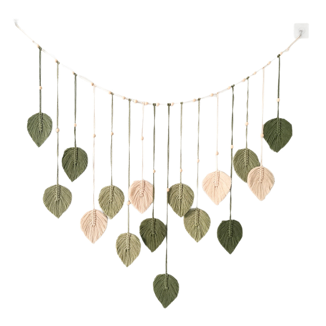 Macrame Leaf Wall Hanging
