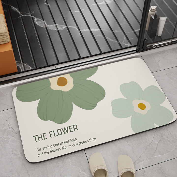 Inspirational Quote Bath Mat Kalsten