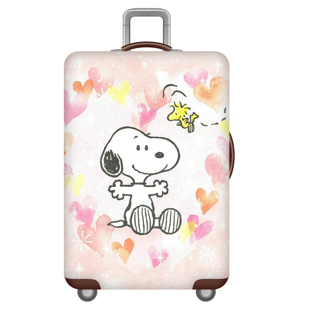 Women's Hardshell Travel Suitcase with Floral Decoration Kalsten