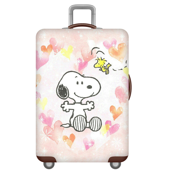 Women's Hardshell Travel Suitcase with Floral Decoration Kalsten