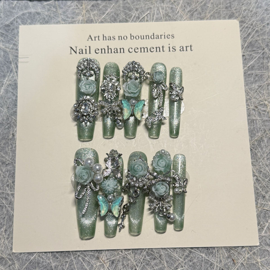 Premium 3D Decorative Nail Art Tips