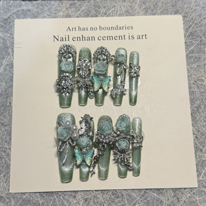 Premium 3D Decorative Nail Art Tips
