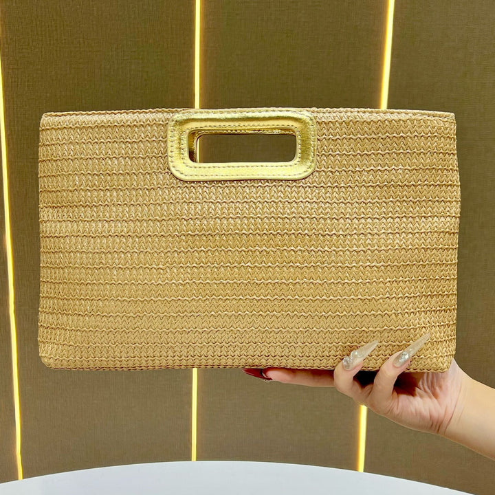 Woven Clutch Bag