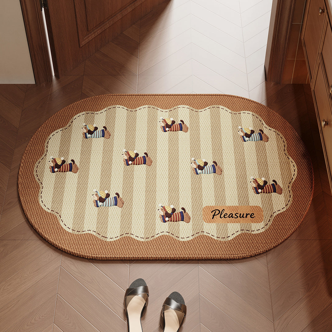 Decorative Bath Mat Kalsten