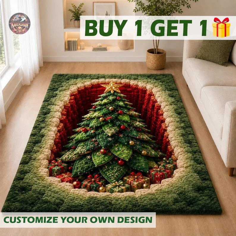 Winter Wonderland Themed Area Rug