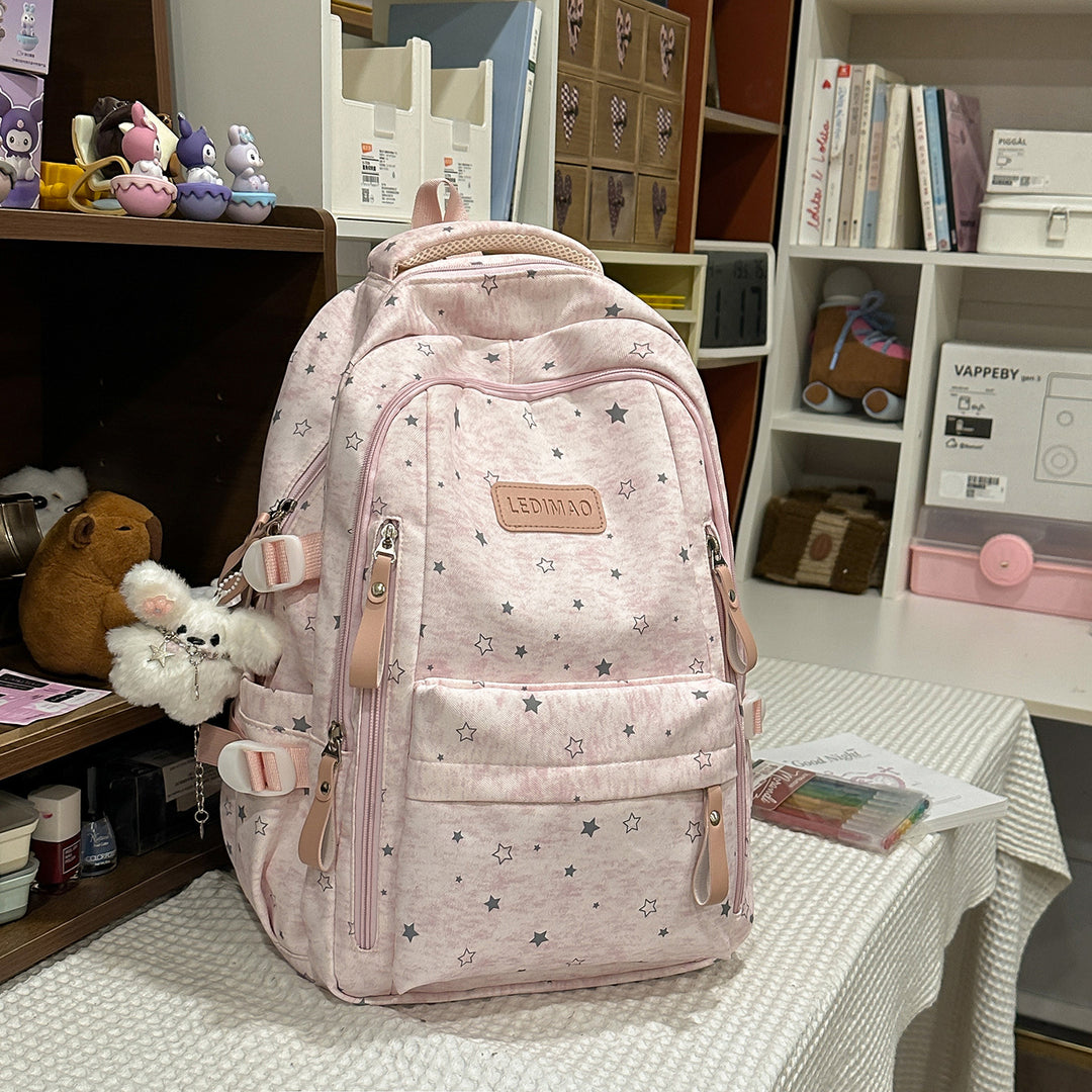Stylish Star-Patterned Backpack Kalsten 1791205059