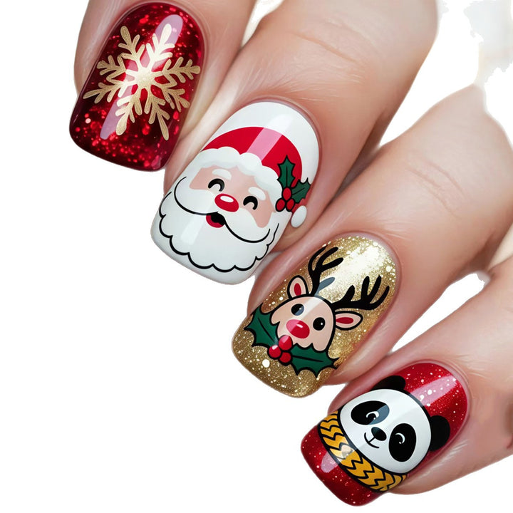 Creative Holiday-Themed Nail Art Kalsten