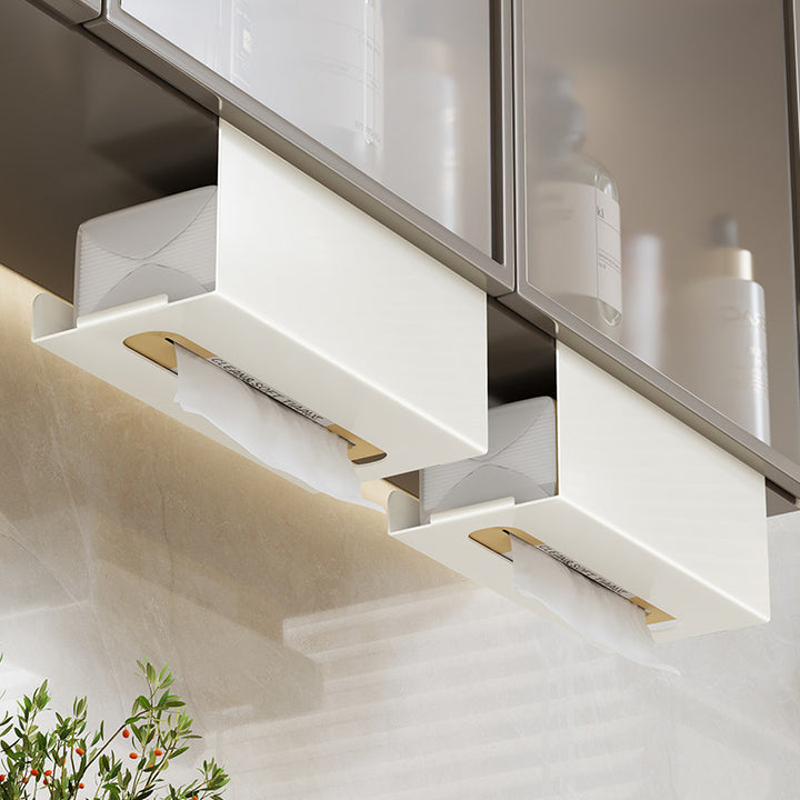 Under-Cabinet Stainless Steel Paper Towel and Napkin Dispenser